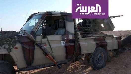 صور حصرية للعربية لاستعدادات الجيش الليبي لدخول مصراتة